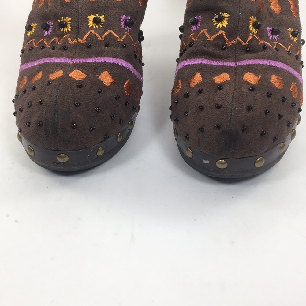 Colin Stuart Studded Clog Mules - image 2